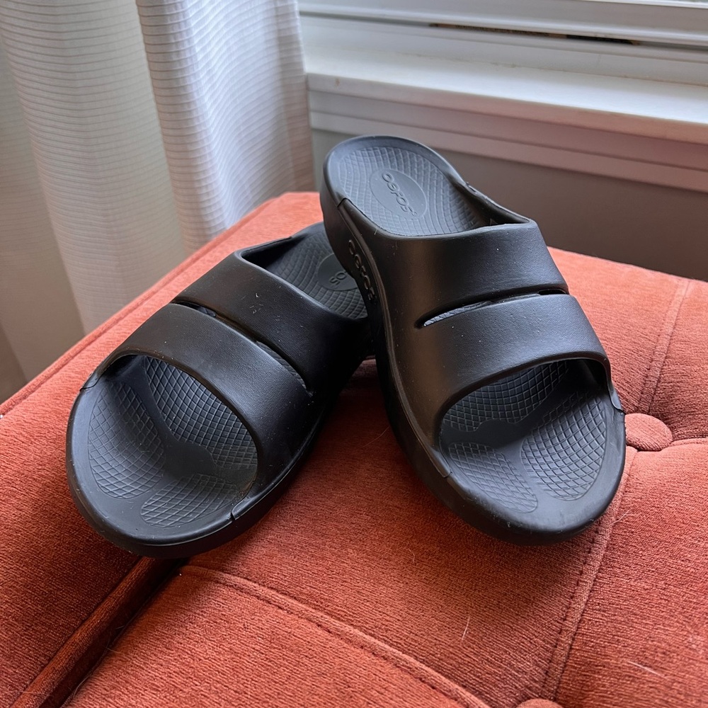 OOFOS OOahh Recovery Slide Sandals